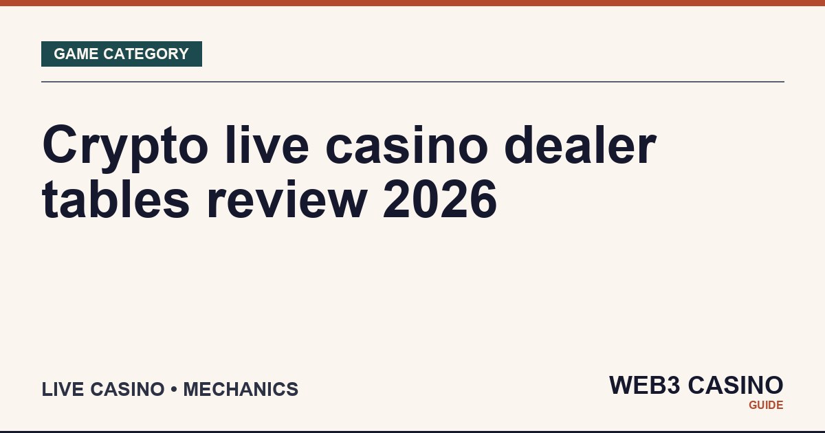 Crypto live casino analysis: Evolution and Pragmatic Play studios, real-dealer streaming, RTP ladder across formats.